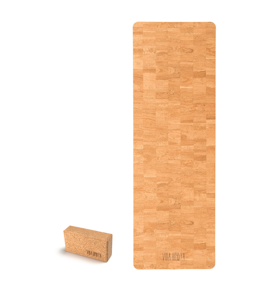 Set Simple Yoga mat + Bloque